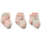 Wilson & Frenchy Organic 3 Pack Baby Socks - Cantaloupe