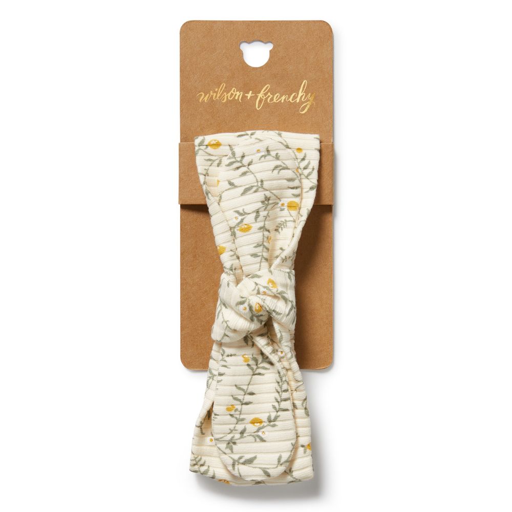 Wilson & Frenchy Organic Headband - Lemon Leaf