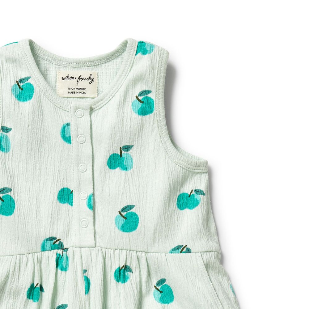 Wilson & Frenchy Organic Jumpsuit - Apple Papple