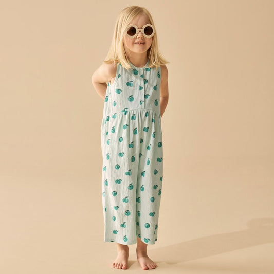 Wilson & Frenchy Organic Jumpsuit - Apple Papple