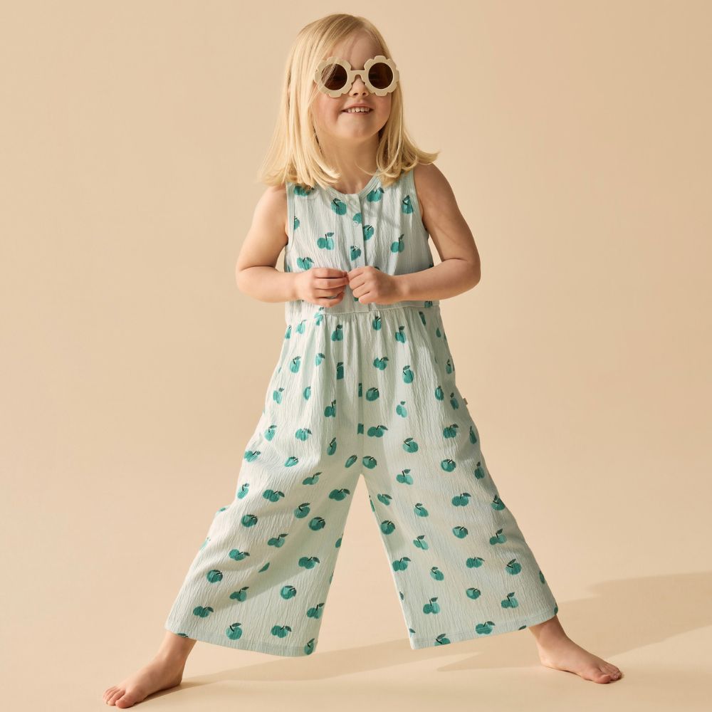 Wilson & Frenchy Organic Jumpsuit - Apple Papple