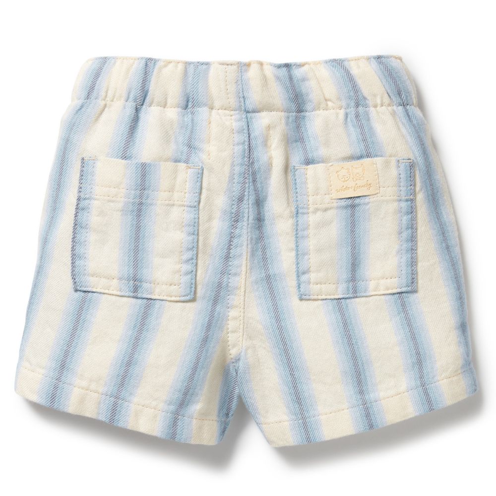 Wilson & Frenchy Organic Short - Deep Blue Stripe