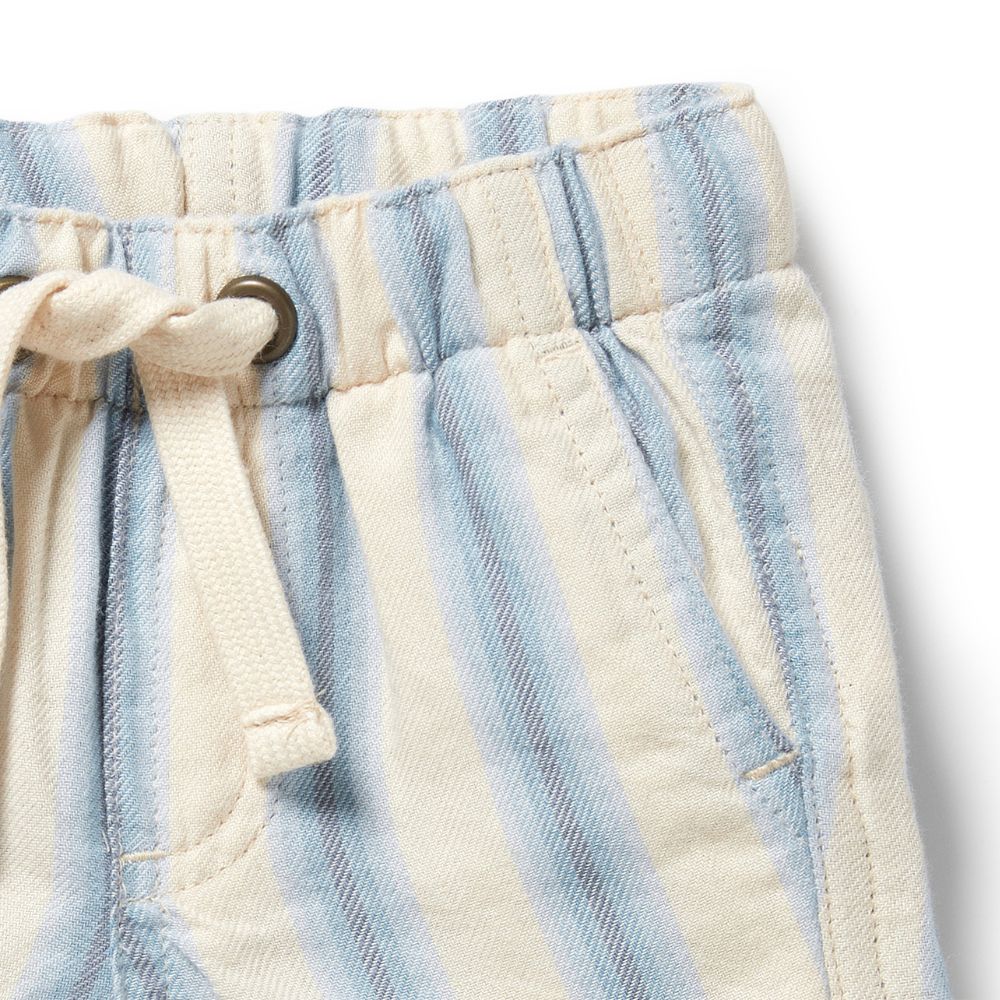 Wilson & Frenchy Organic Short - Deep Blue Stripe