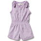Wilson & Frenchy Organic Terry Playsuit - Lavender Shells