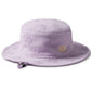 Wilson & Frenchy Organic Terry Sun Hat - Lavender Shells