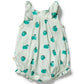 Wilson & Frenchy Organic Tie Playsuit - Apple Papple