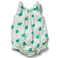 Wilson & Frenchy Organic Tie Playsuit - Apple Papple