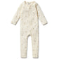Wilson & Frenchy Organic Zipsuit with Feet - Bee Mine
