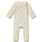 Wilson & Frenchy Organic Zipsuit with Feet - Lemon Leaf