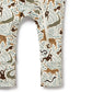 Wilson & Frenchy Organic Zipsuit with Feet - Mini Jungle