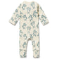 Wilson & Frenchy Organic Zipsuit with Feet - Yeti