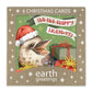Earth Greetings Square Boxed Christmas Cards 8pk - Happy Kookaburra