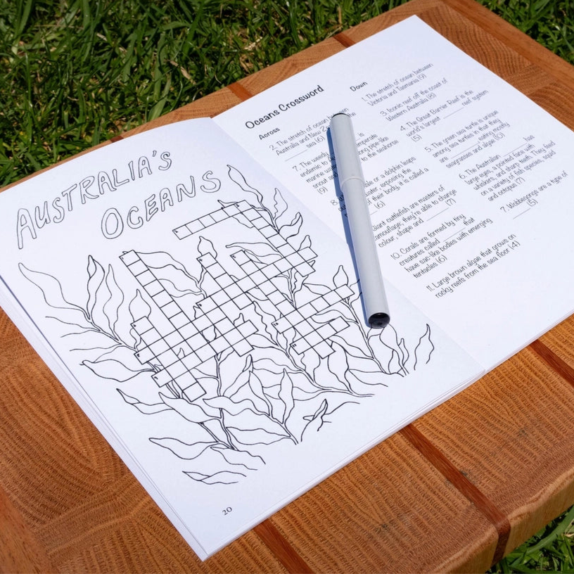 Sunshine Sea Art Activity Book - Aussie