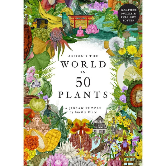 Around the World In 50 Plants Jigsaw Puzzle
