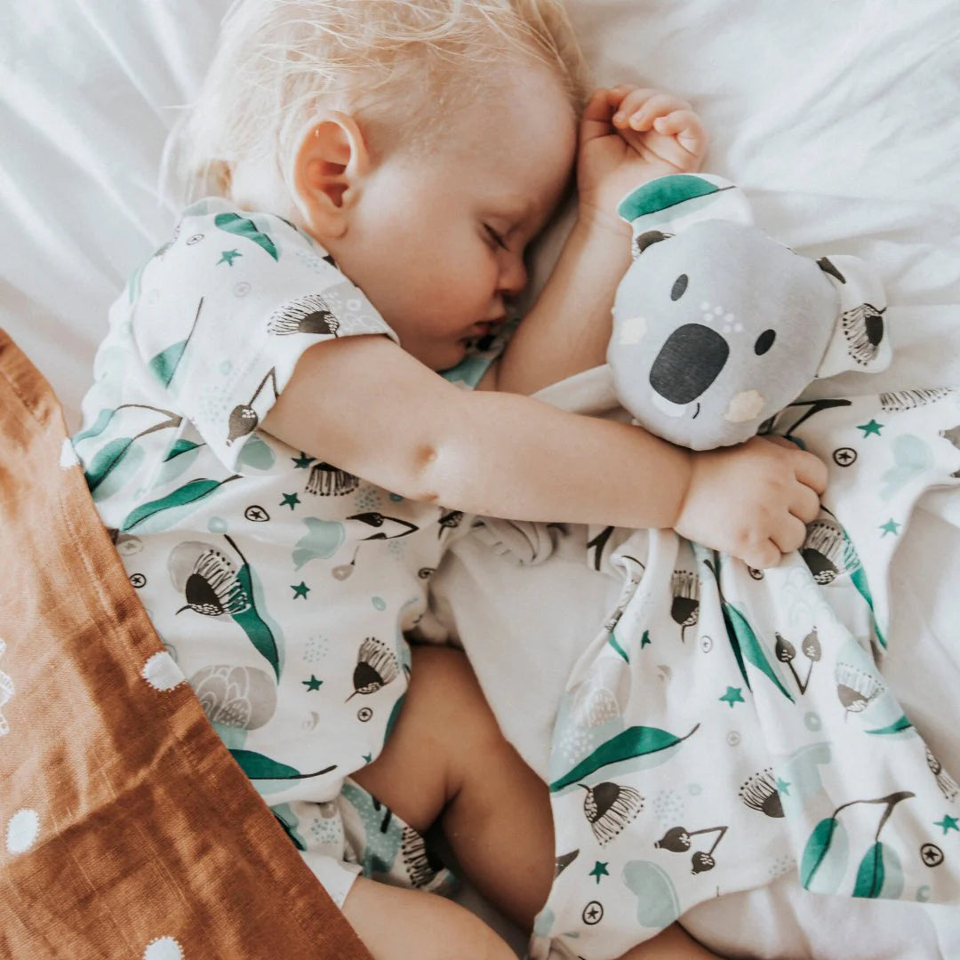 Kippins Organic Cotton Cuddle Blankie Comforter