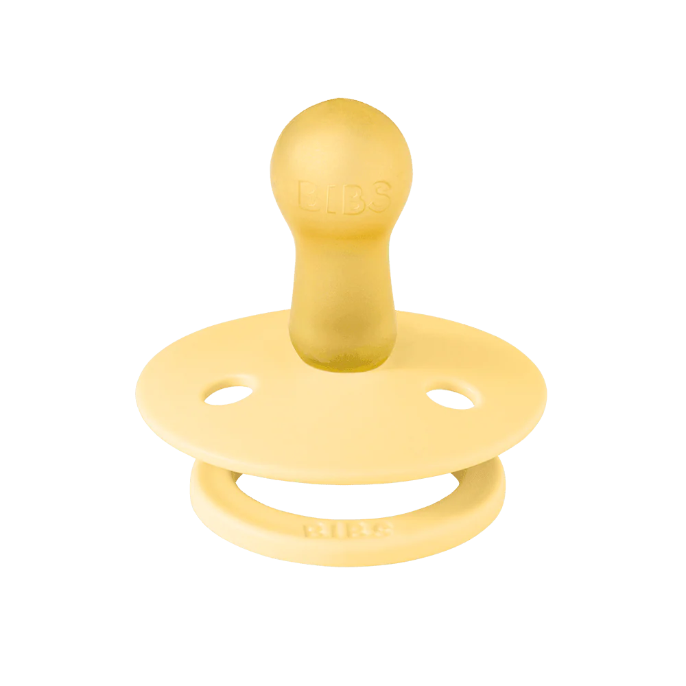 Bibs Round Natural Dummy Pacifier - Urban Garden - Ladybug Sage Mix