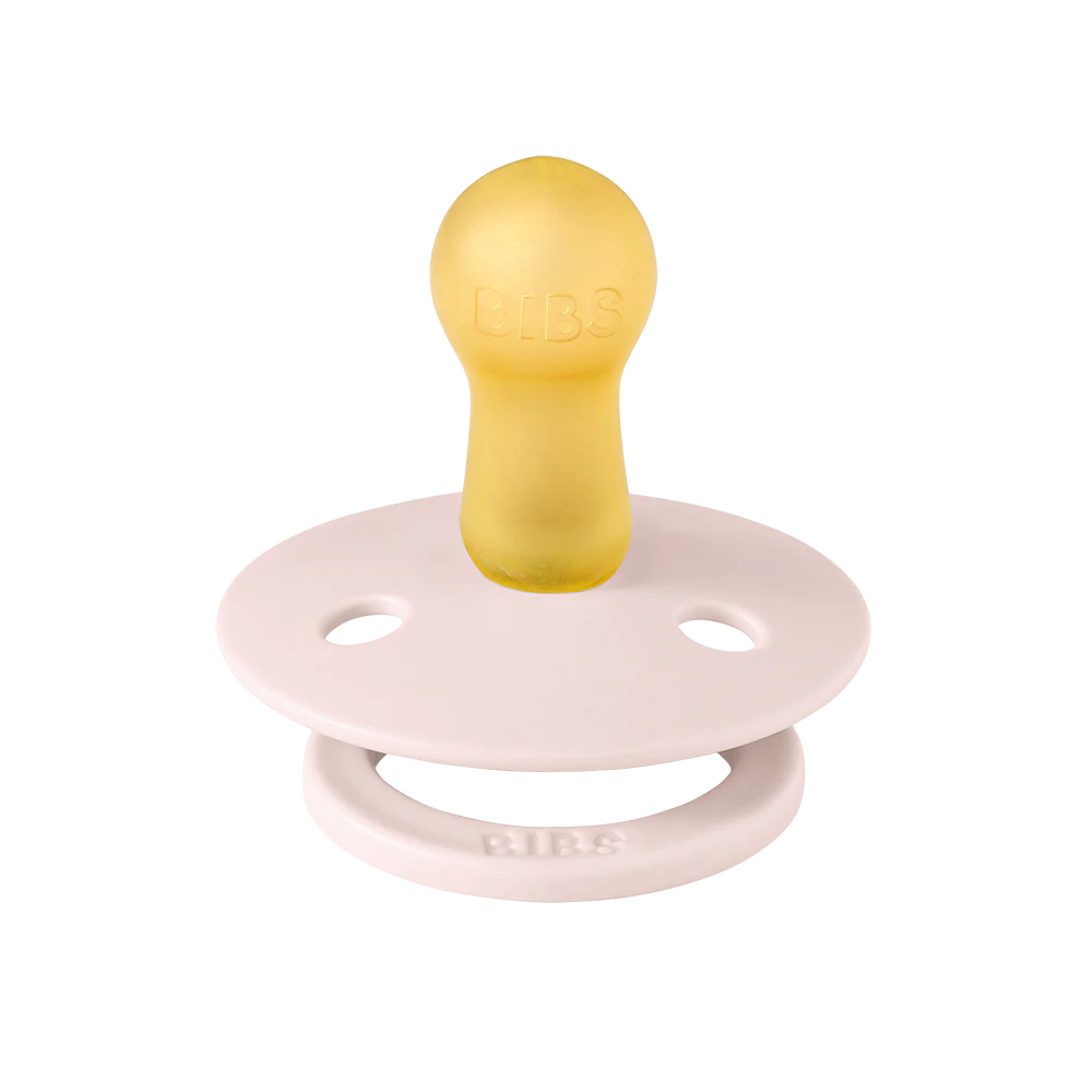 Bibs Round Natural Dummy Pacifier - Urban Garden - Bumblebee Ivory Mix