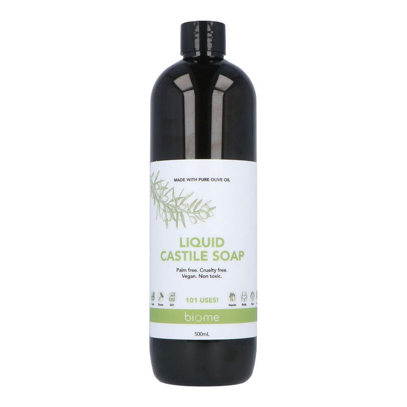 Biome Liquid Castile Soap made with pure olive oil