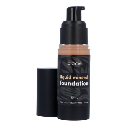Biome Liquid Mineral Foundation 30ml Bamboo