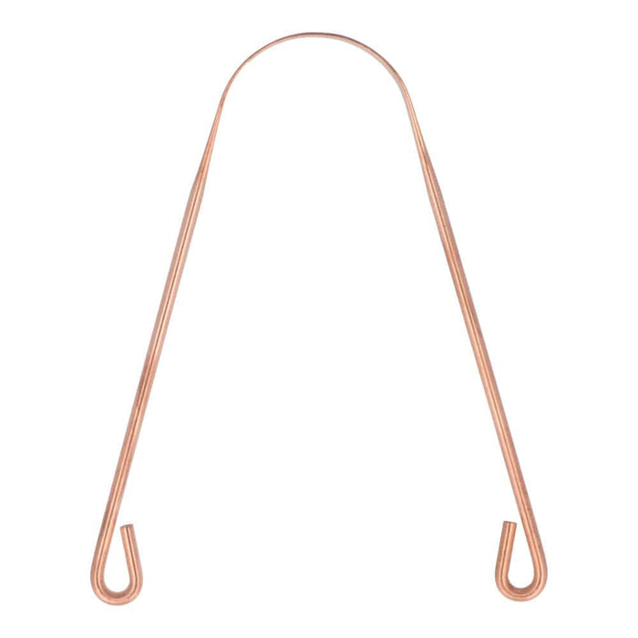 Biome reusable pure copper tongue cleaner