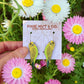 Pixie Nut & Co. Budgie Hoop Earrings