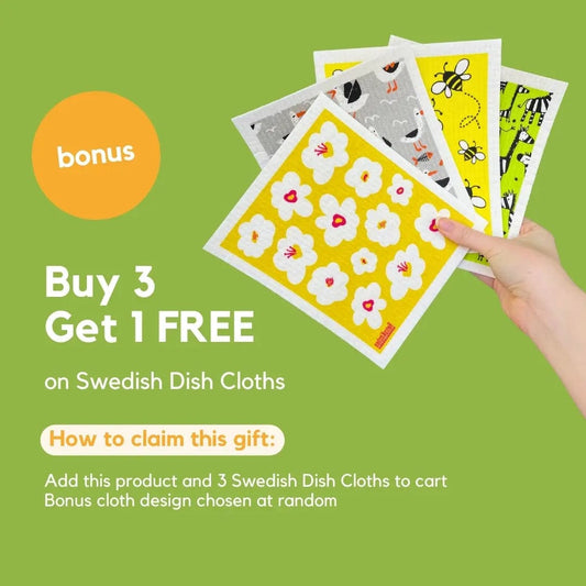 Buy 3 Swedish Dish Cloths, get 1 FREE!  (Add this product to cart)