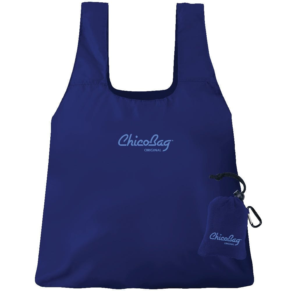 ChicoBag Reusable Carry Bag with Pouch Blue