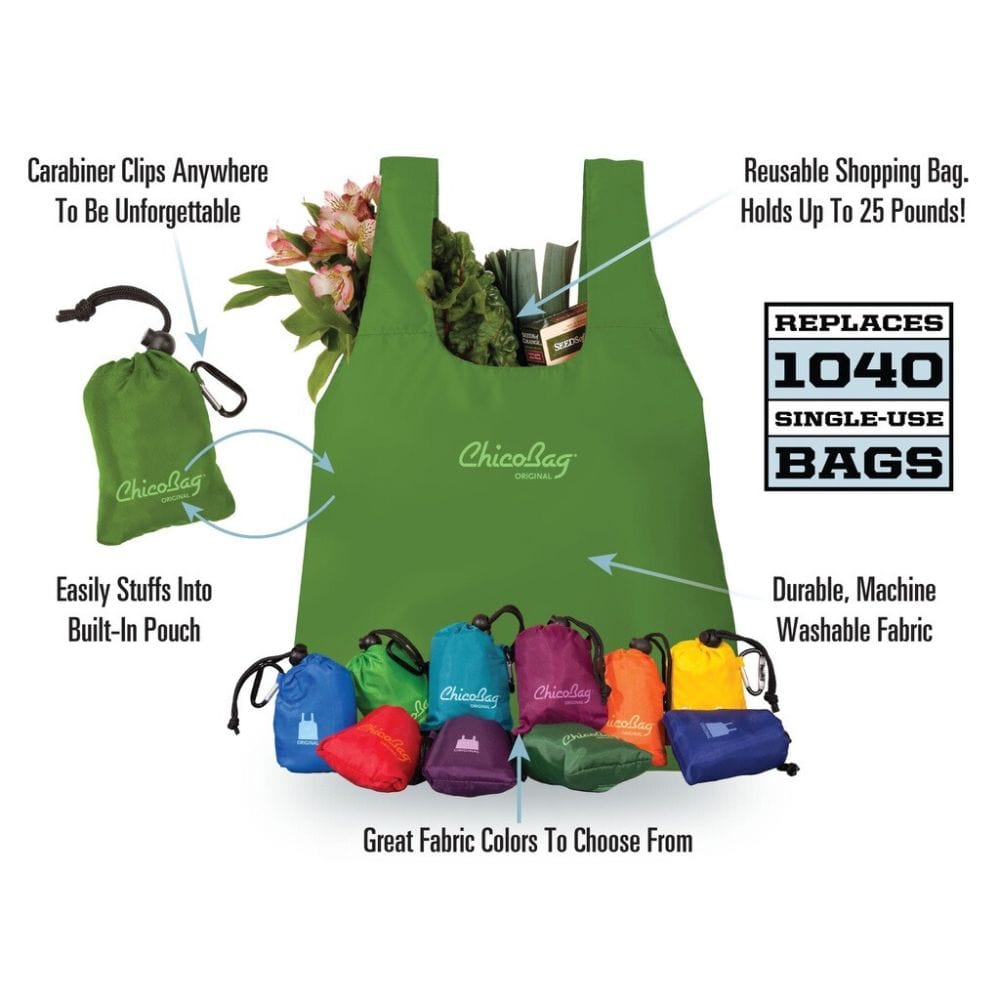 ChicoBag Reusable Carry Bag with Pouch