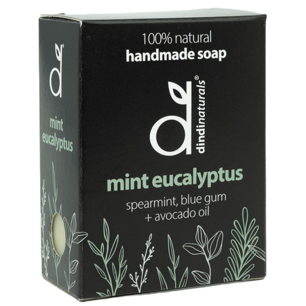 Dindi Naturals Boxed Soap Bar 110g - Mint Eucalyptus