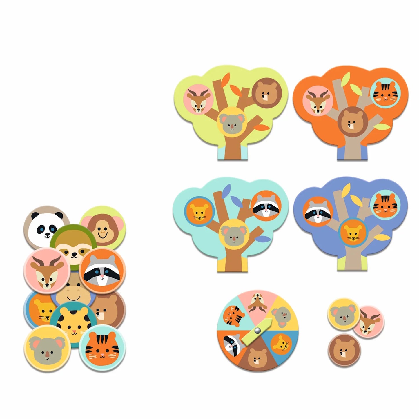 Djeco Wild Animals 5 Game Set