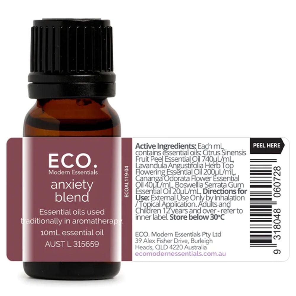 Eco Modern Essential Oil Blend Anxiety 10ml