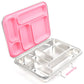EcoCocoon Bento Lunch Boxes - 5 Compartment Rose Pink