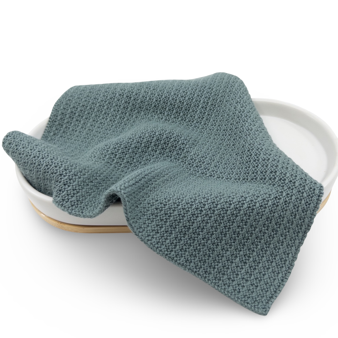 Ecovask Face Cloth 3pk Organic Cotton