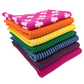 Ecovask Dish Cloth 7 Piece Variety Pack Organic Cotton