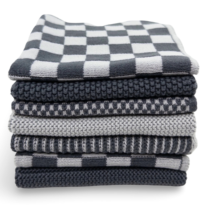 Ecovask Dish Cloth 7 Piece Variety Pack Organic Cotton