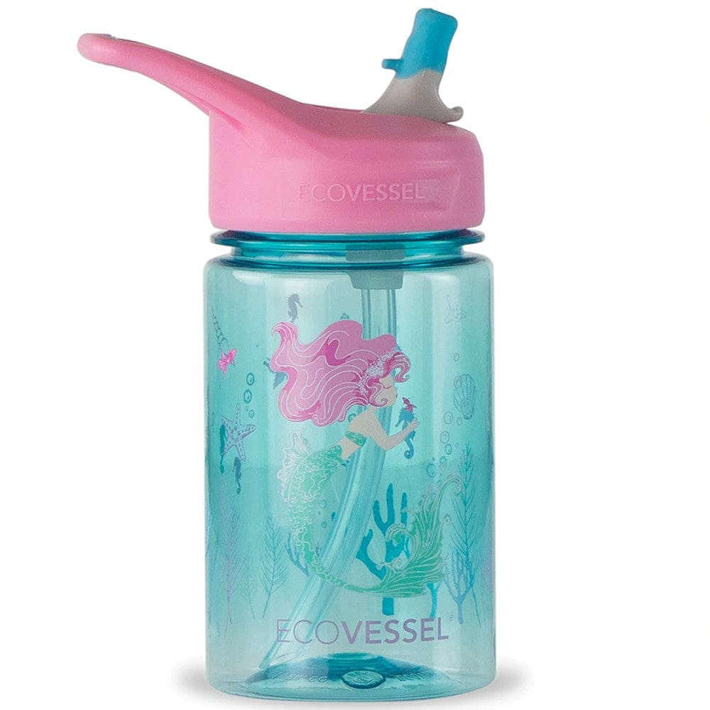 EcoVessel Splash Kids Tritan Bottle 355ml Mermaid