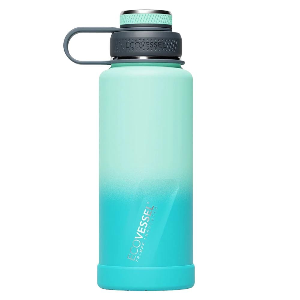 EcoVessel The Boulder Triple Insulated Bottle 946ml Minted Palm