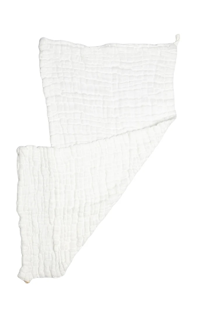 Fibre For Good Cotton Muslin Burp Cloth 2pk