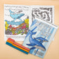 Sunshine Sea Art Activity Book - Whale