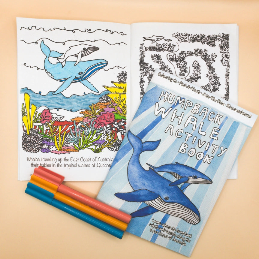 Sunshine Sea Art Activity Book - Whale
