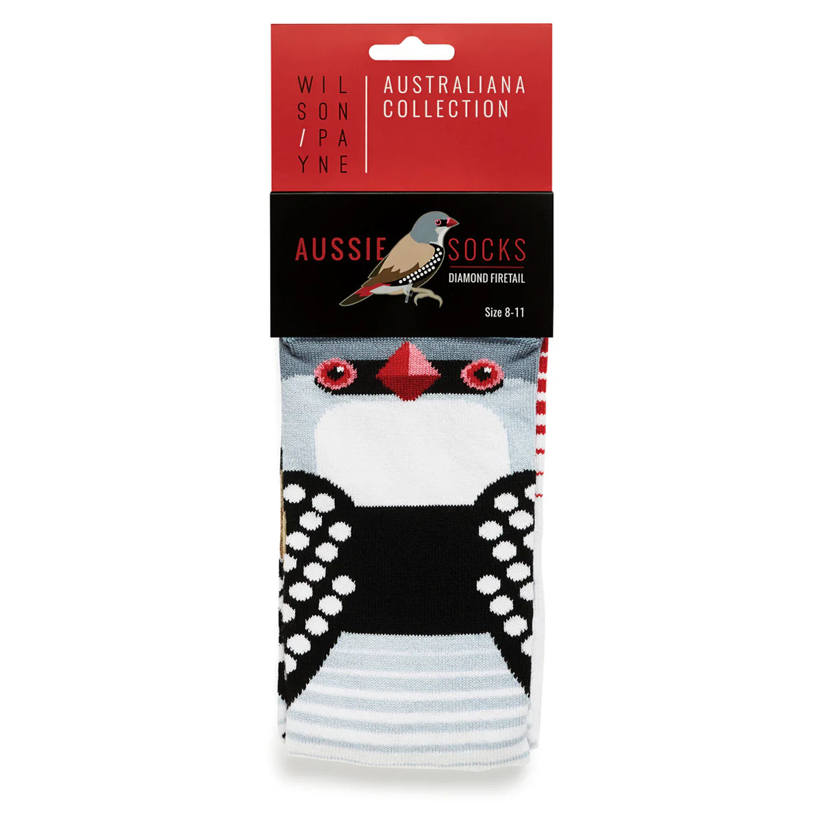 Wilson Payne Down Under Socks - Diamond Firetail