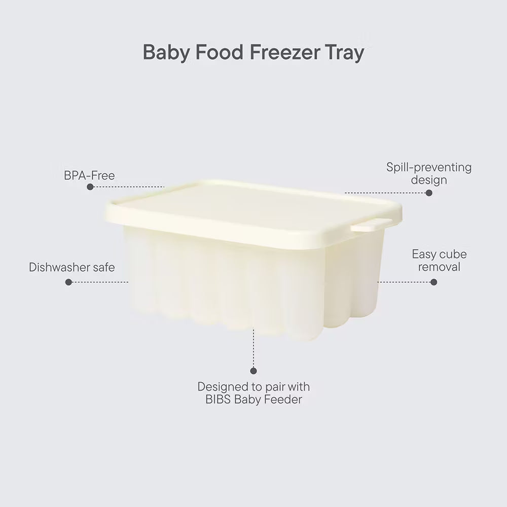 Bibs Baby Food Freezer Tray - Ivory