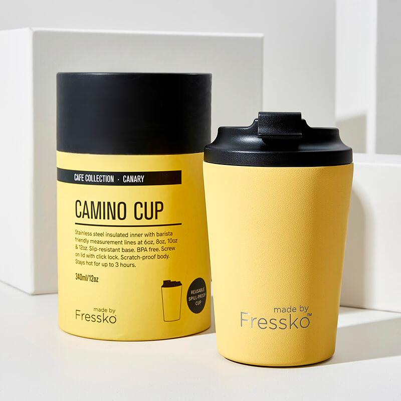 Fressko Reusable Cup Camino 12oz Canary