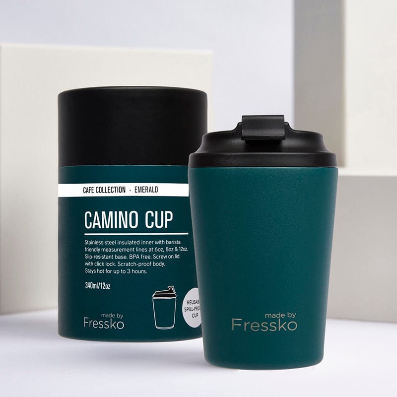 Fressko Reusable Cup Camino 12oz Emerald