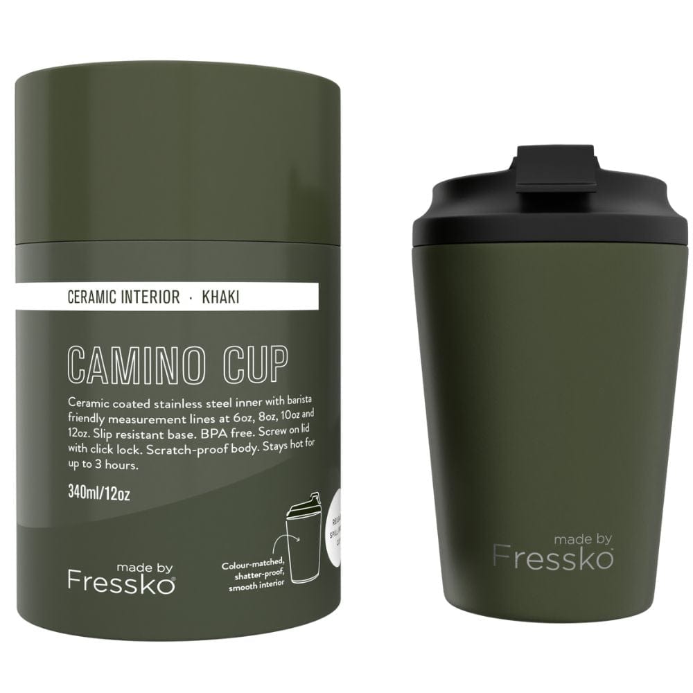 Fressko Reusable Cup CERAMIC LINED 12oz
