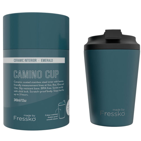 Buy Fressko Reusable Cup CERAMIC LINED 12oz Online