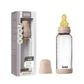 Bibs Glass Baby Bottle Complete Set 240ml - Latex