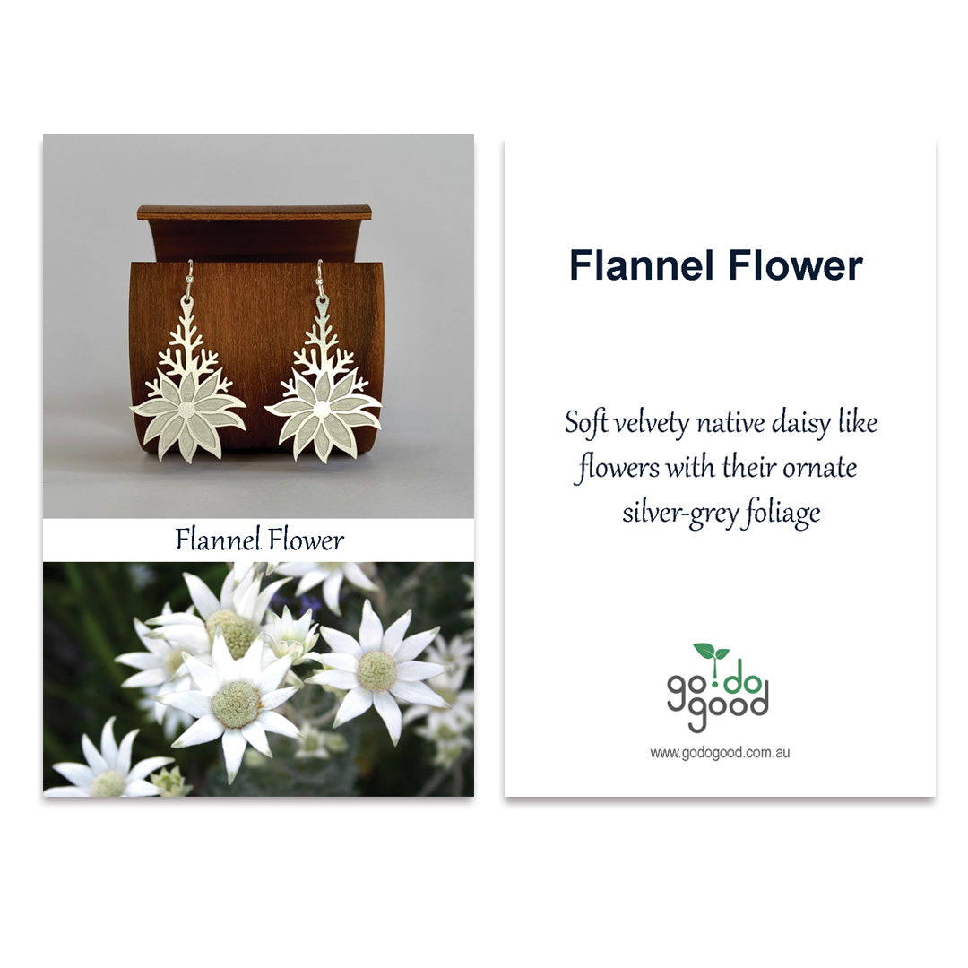 Go Do Good Hook Earrings - Flannel Flower