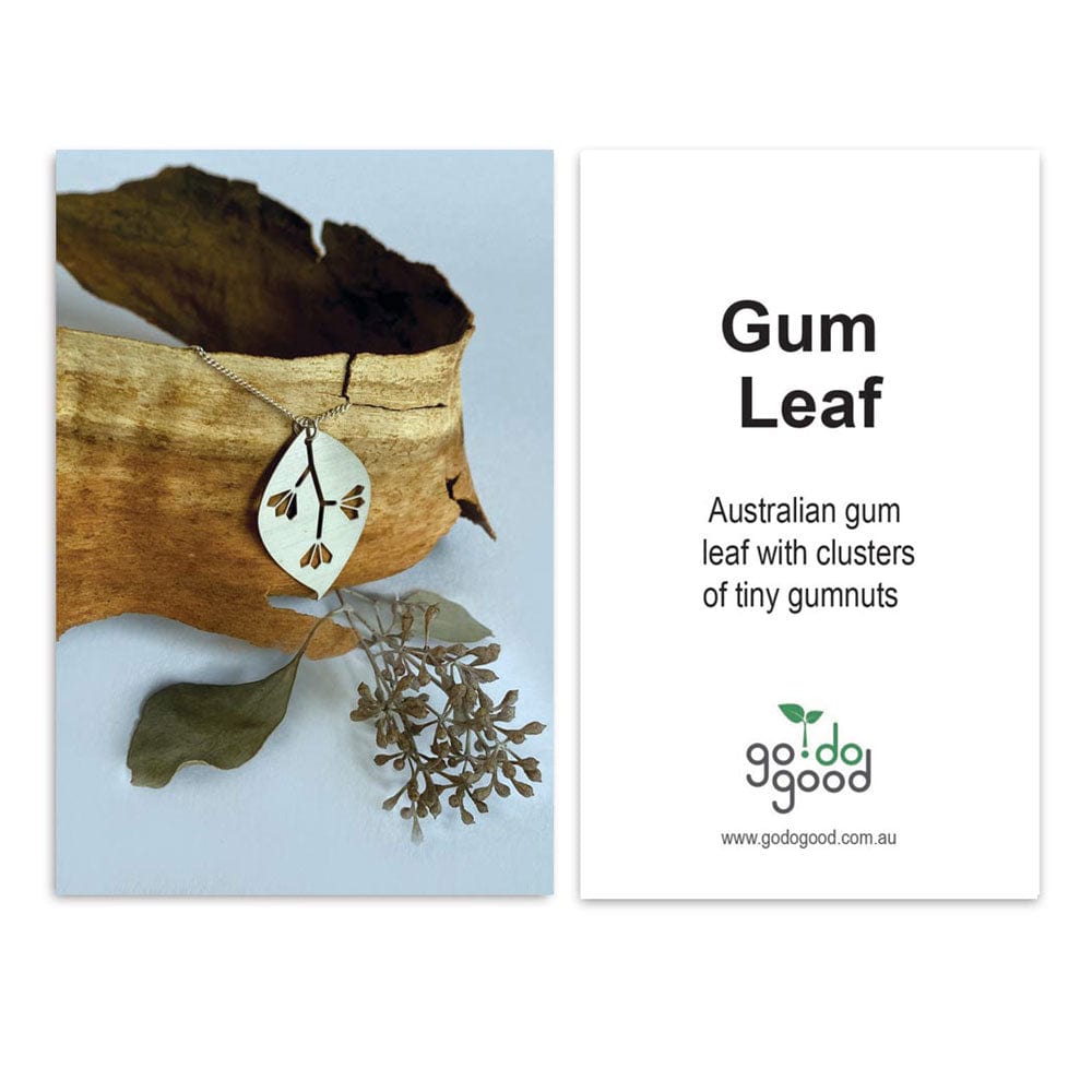 Good Do Good Gum Hook Earrings - Gum Leaf