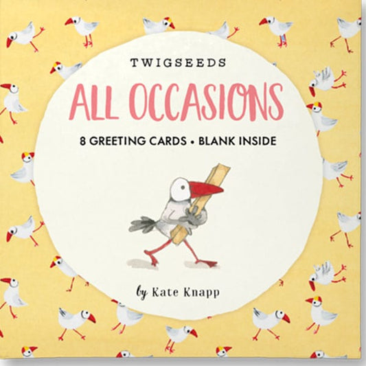 Kate Knapp Card Set - All Occasions Seagull
